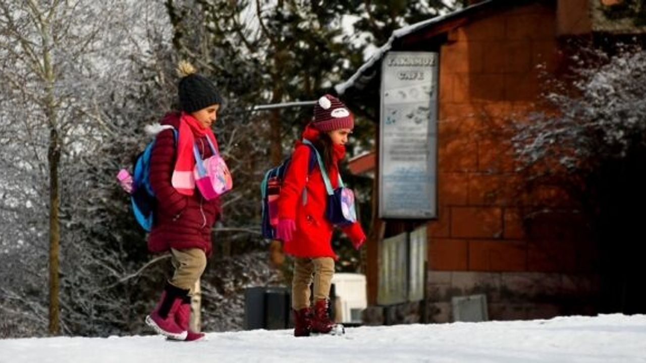 ORDU'DA EĞİTİME KAR ENGELİ