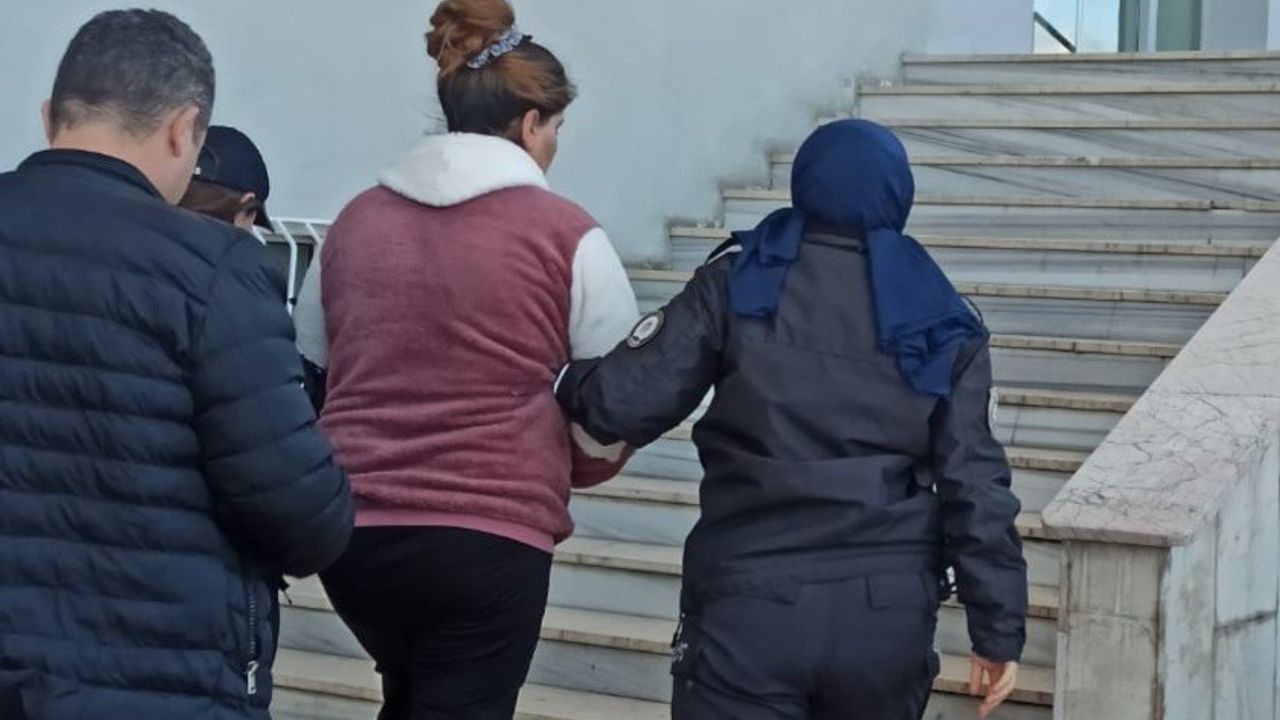 Uyuşturucudan 10 yıl hapis cezası bulunan kadın yakalandı