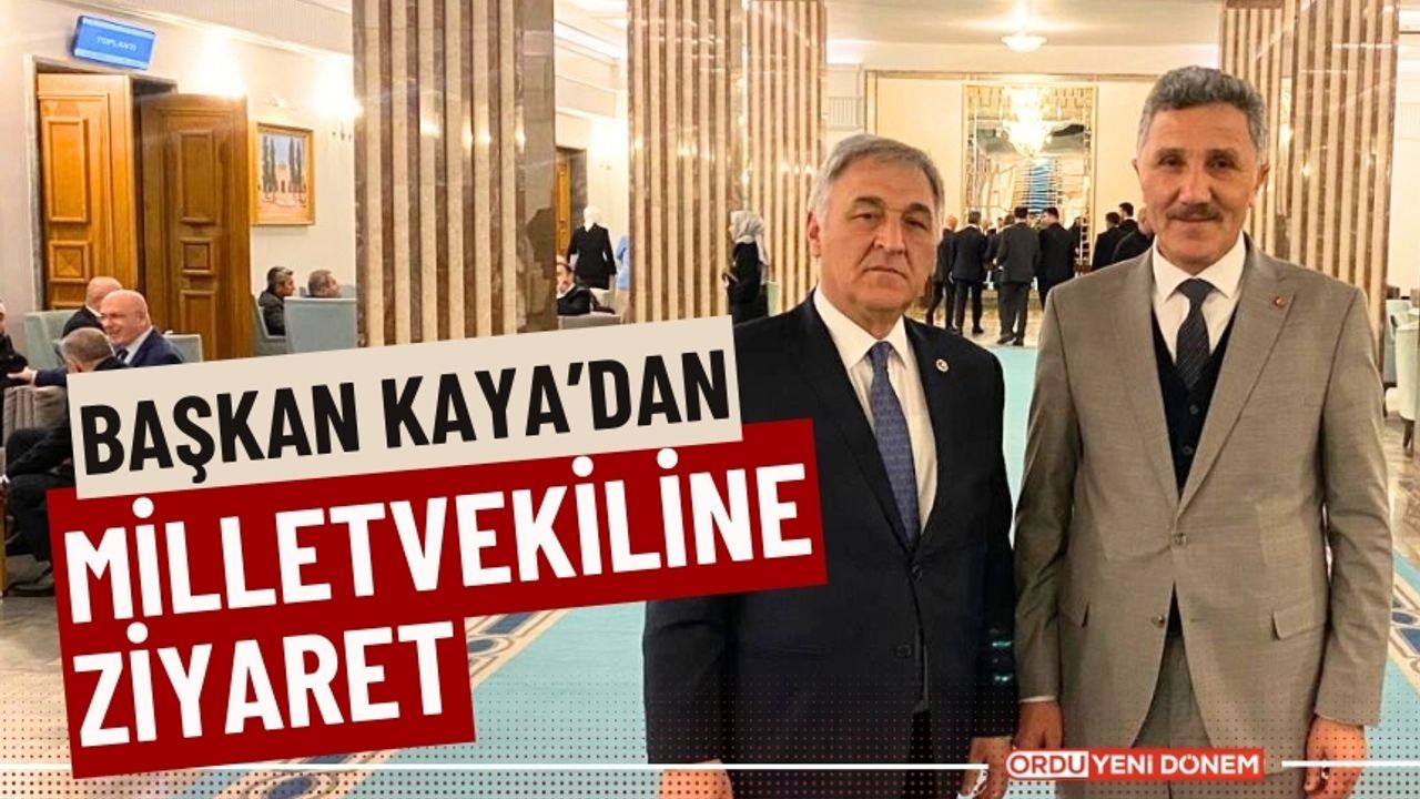 Kabadüz'ün Yatırımları Ankara'da Konuşuldu!