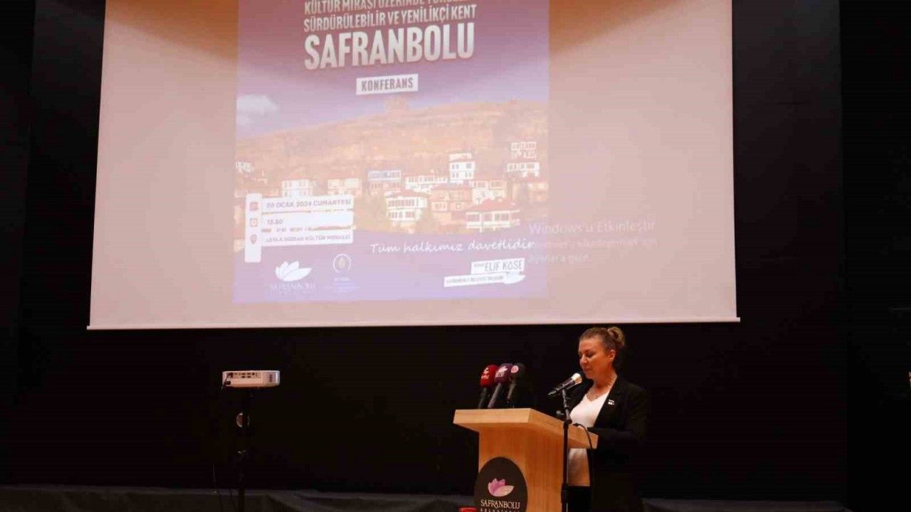 Yenilikçi Kent Safranbolu Konferansı yapıldı