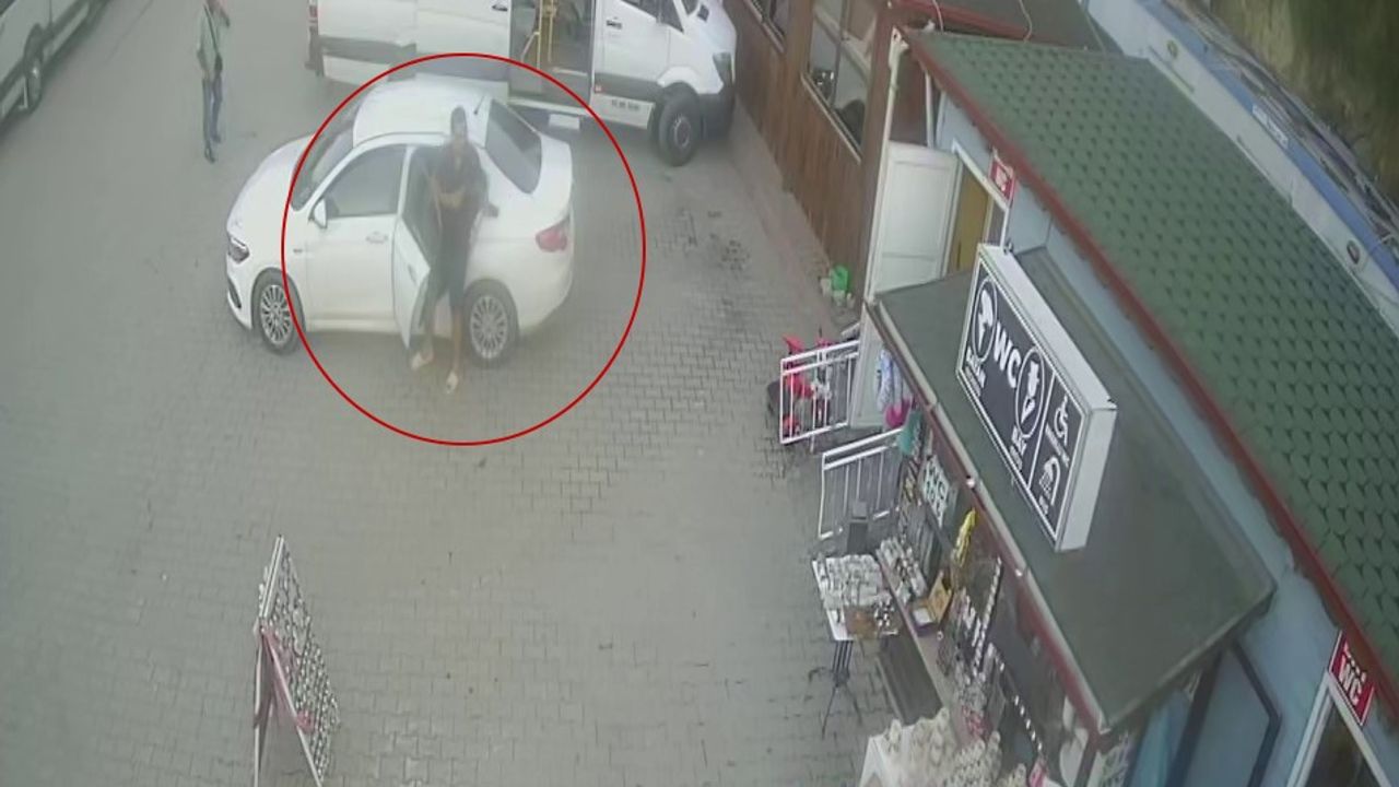 Öfkeli kocanın eşine pompalı tüfekle saldırı anının kamera görüntüleri ortaya çıktı