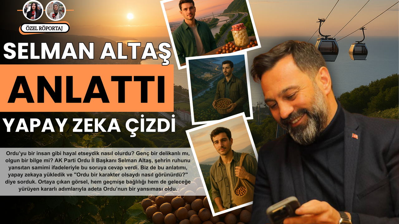 Selman Altaş Anlattı, Yapay Zeka Çizdi