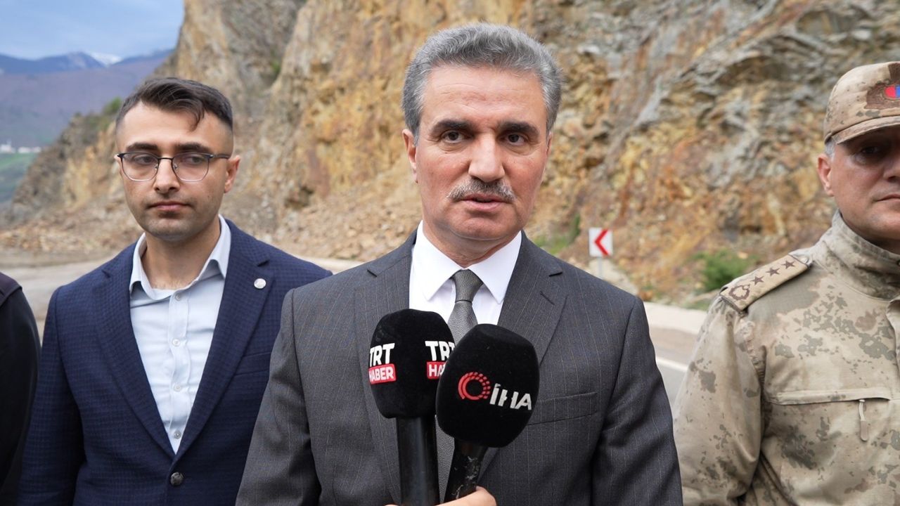 Vali Aydın Baruş: "Torul-Kürtün yolu uzun bir süre kullanılamayabilir"