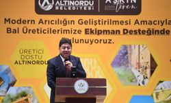 ALTINORDU BELEDİYESİ'NDEN ARICILARA DESTEK