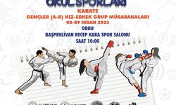 ORDU'DA KARATE MÜSABAKALARI BAŞLIYOR