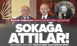 SEÇİM SONRASI DEPREMZEDELERİ SOKAĞA ATTILAR !