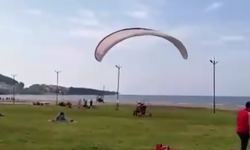 FATSA'DA PARAMOTOR KAZASI