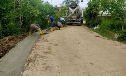 FATSA BELEDİYESİ'NDEN YOL YAPIM ÇALIŞMALARI