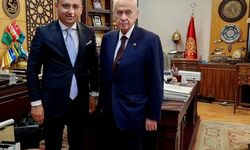 FATSA İLÇE BAŞKANI MURAT KAÇAK DEVLET BAHÇELİ İLE GÖRÜŞTÜ