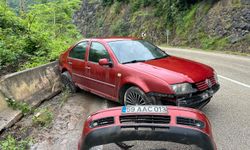 ORDU ÇATALPINAR YOLUNDA KAZA! KAZA'DAN GÖRÜNTÜLER..