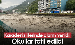 FLAŞ! KARADENİZ İLLERİNDE ALARM VERİLDİ