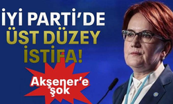 İYİ PARTİ'DE ÜST DÜZEY İSTİFA! RESMEN AÇIKLADI