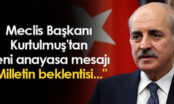 NUMAN KURTULMUŞ’TAN YENİ ANAYASA MESAJI!