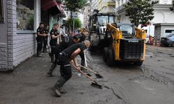 ORDU'DA SAĞANAĞIN YARATTIĞI TAHRİBAT GİDERİLİYOR