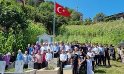 ŞEHİT KOMİSER AHMET ÇAMUR, KABRİ BAŞINDA ANILDI