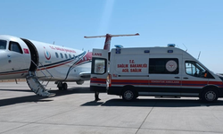 3 GÜNLÜK BEBEK AMBULANS UÇAKLA İSTANBUL'A SEVK EDİLDİ