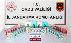 ORDU'DA KAÇAK SİGARA OPERASYONU