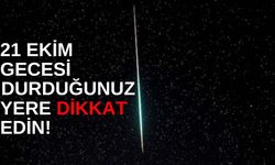 Son dakika haber Ordu, Samsun, Giresun, Tokat ve Tüm Türkiye'de Haftasonu başımızın üstünde göktaşı meteor yağışı gerçek