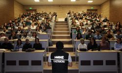 Kastamonu'da üniversite öğrencileri uyuşturucuya karşı bilgilendirildi