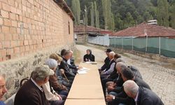 Kaymakam Şendur köy ziyaretlerine devam ediyor