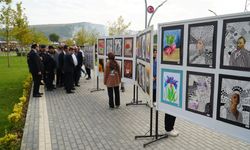 Osmancık'ta "Yüzüncü Yılda Yüz Eser" sergisi açıldı