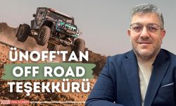 Ünoff’tan Off Road Teşekkürü