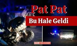 Ordu'da Yine Kaza, "Pat Pat" Ölüme Gidiyorlar! 