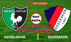 Denizlispor Düzcespor maçı saat kaçta, hangi kanalda, ne zaman oynanacak?