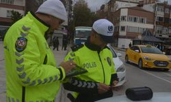 Merzifon'da trafik denetimleri sürüyor