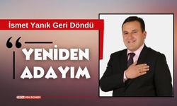 İsmet Yanık Çaybaşı İçin Yeniden Aday Olduğunu Açıkladı!