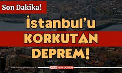 Şiddetli Deprem! İstanbul Bursa Yalova'da Hissedildi!