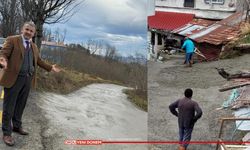 Başkan Kiraz, Beton Yollar ile Yollarda Kış Konforunu Hedefliyor