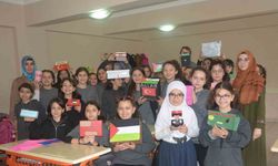 Öğrenciler kumbara yapıp harçlık biriktirdi, Filistin’e destek oldu