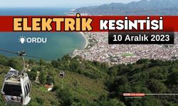 10 Aralık Ordu elektrik kesintisi! GÜNCEL KESİNTİLER Ordu da elektrikler ne zaman gelecek?