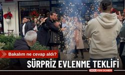 Ordu'da Sokak Ortasında Sürpriz Evlenme Teklifi!