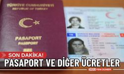 SON DAKİKA: Pasaport, ehliyet, kimlik 2024 ücretleri belli oldu!