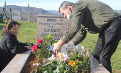 Ordu'nun acısı Ceren Özdemir mezarı başında anıldı