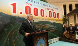 Rize-Artvin Havalimanı'nda yolcu sayısı 1 milyonu aştı