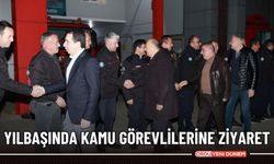 Yılbaşında kamu görevlilerine ziyaret