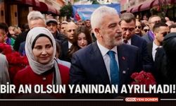 Bir an olsun yanından ayrılmadı!