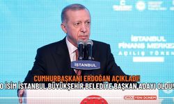 Cumhurbaşkanı Erdoğan Açıkladı! O isim İstanbul Büyükşehir Belediye Başkan adayı oldu!