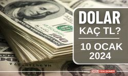 Dolar kaç lira? 10 Ocak 2024 dolar kuru