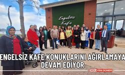 Engelsiz kafe konuklarını ağırlamaya devam ediyor