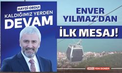 Enver Yılmaz: "Haydi Ordu, Kaldığımız Yerden Devam"