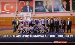 GSB yurtları spor turnuvaları dolu dolu geçti