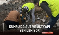 Kumru'da alt ve üstyapı yenileniyor