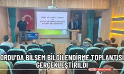 Ordu'da BİLSEM bilgilendirme toplantısı gerçekleştirildi