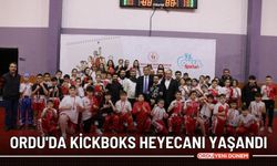 Ordu'da Kickboks heyecanı yaşandı