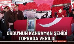 Ordu'nun Kahraman Şehidi Toprağa Verildi