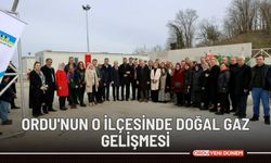 Ordu'nun o ilçesinde doğal gaz gelişmesi